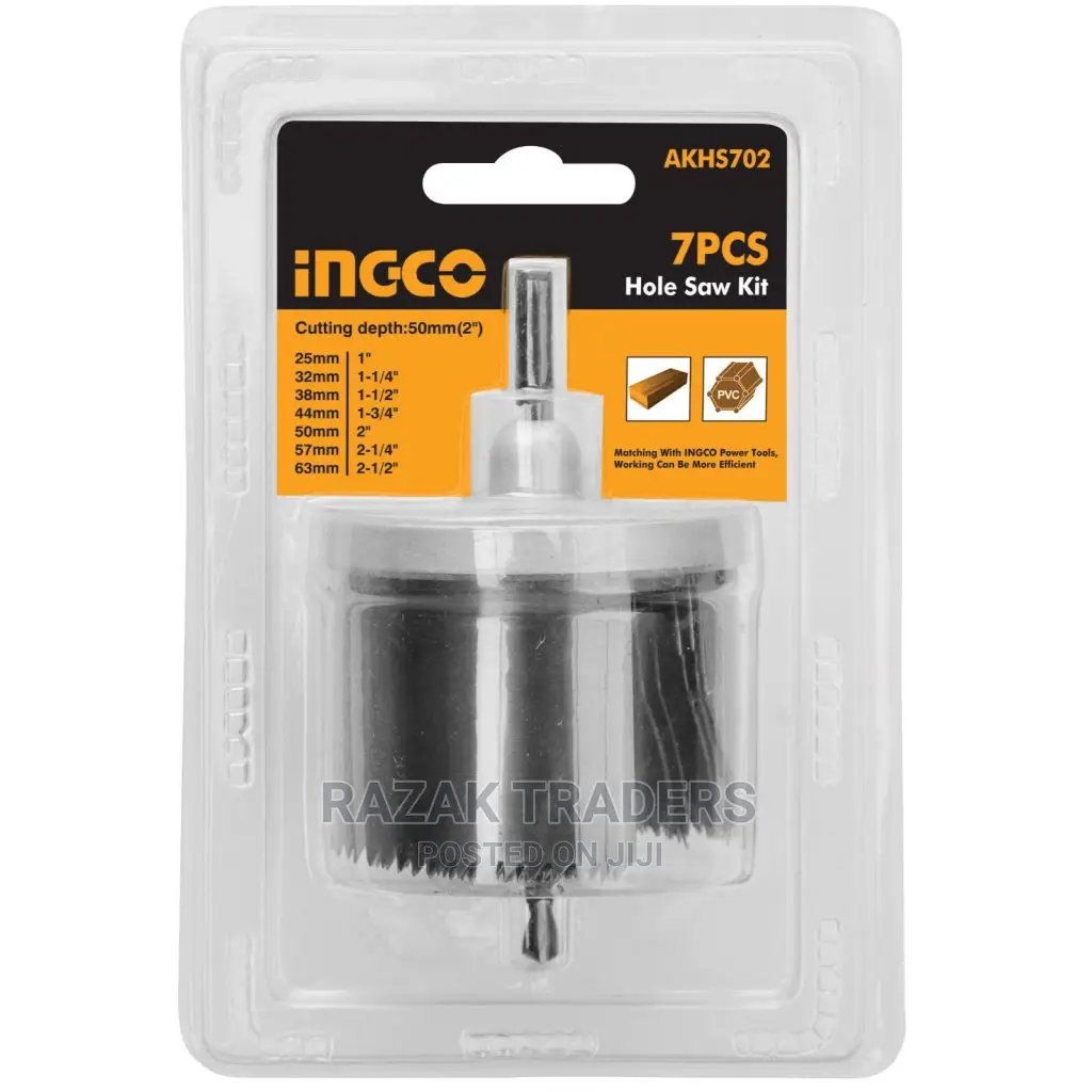 Hole Saw Set (7 Piece) for Wood