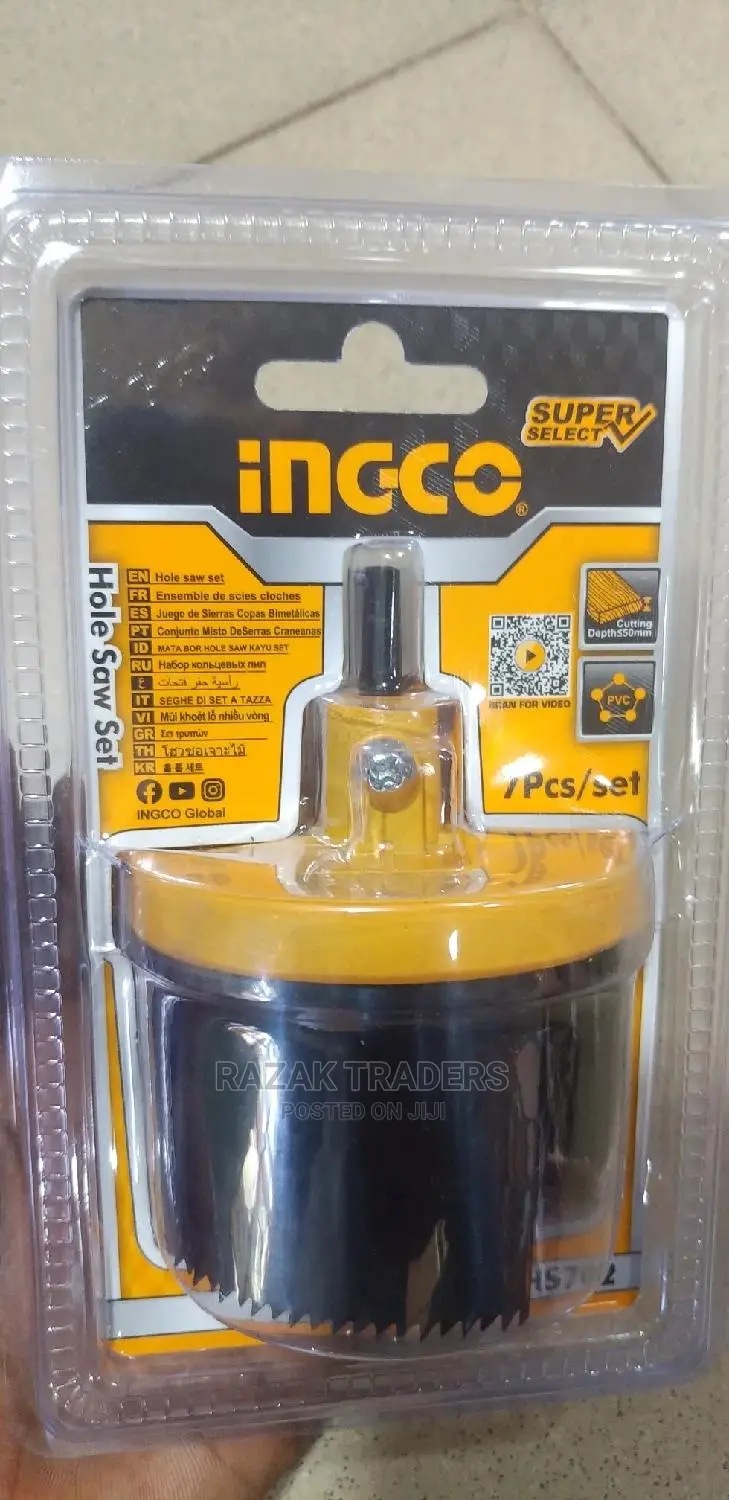 Hole Saw Set (7 Piece) for Wood