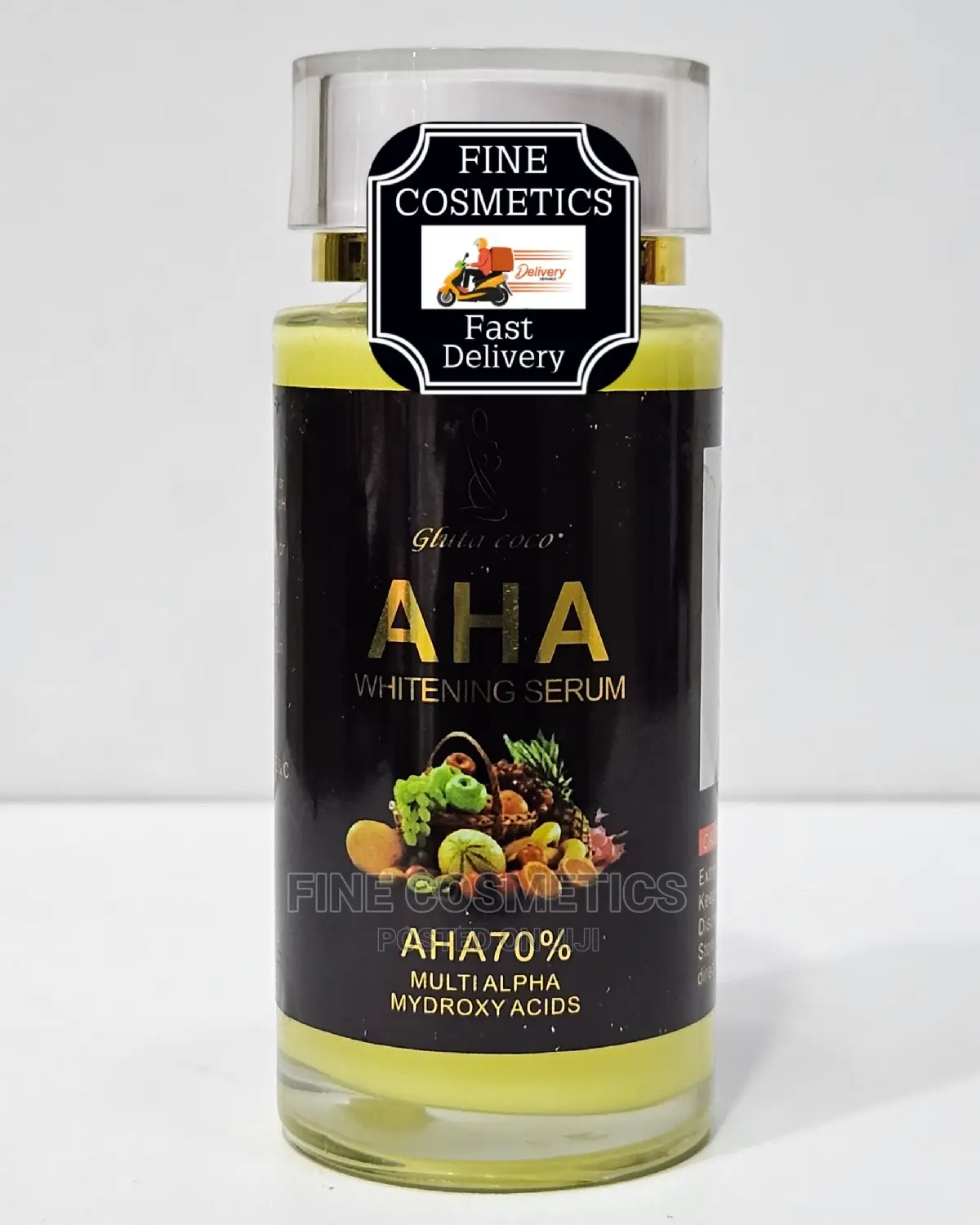 AHA SERUM Gluta Coco 70% AHA Mult Alpha Mydroxy Acid Serum