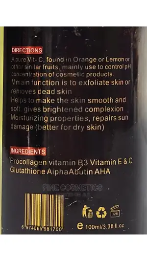 AHA SERUM Gluta Coco 70% AHA Mult Alpha Mydroxy Acid Serum