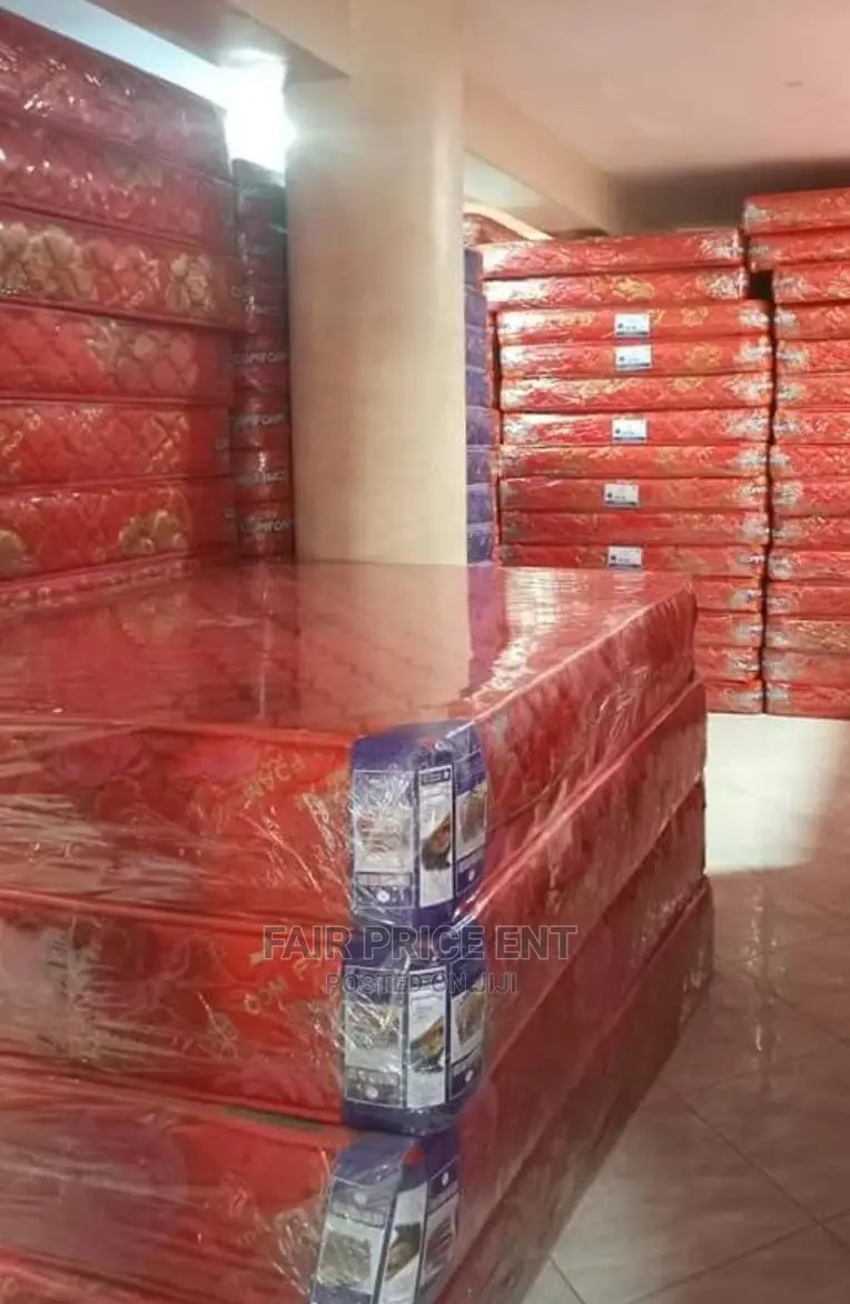 Quilted Density Mattress.5x6x10inches.( Red)