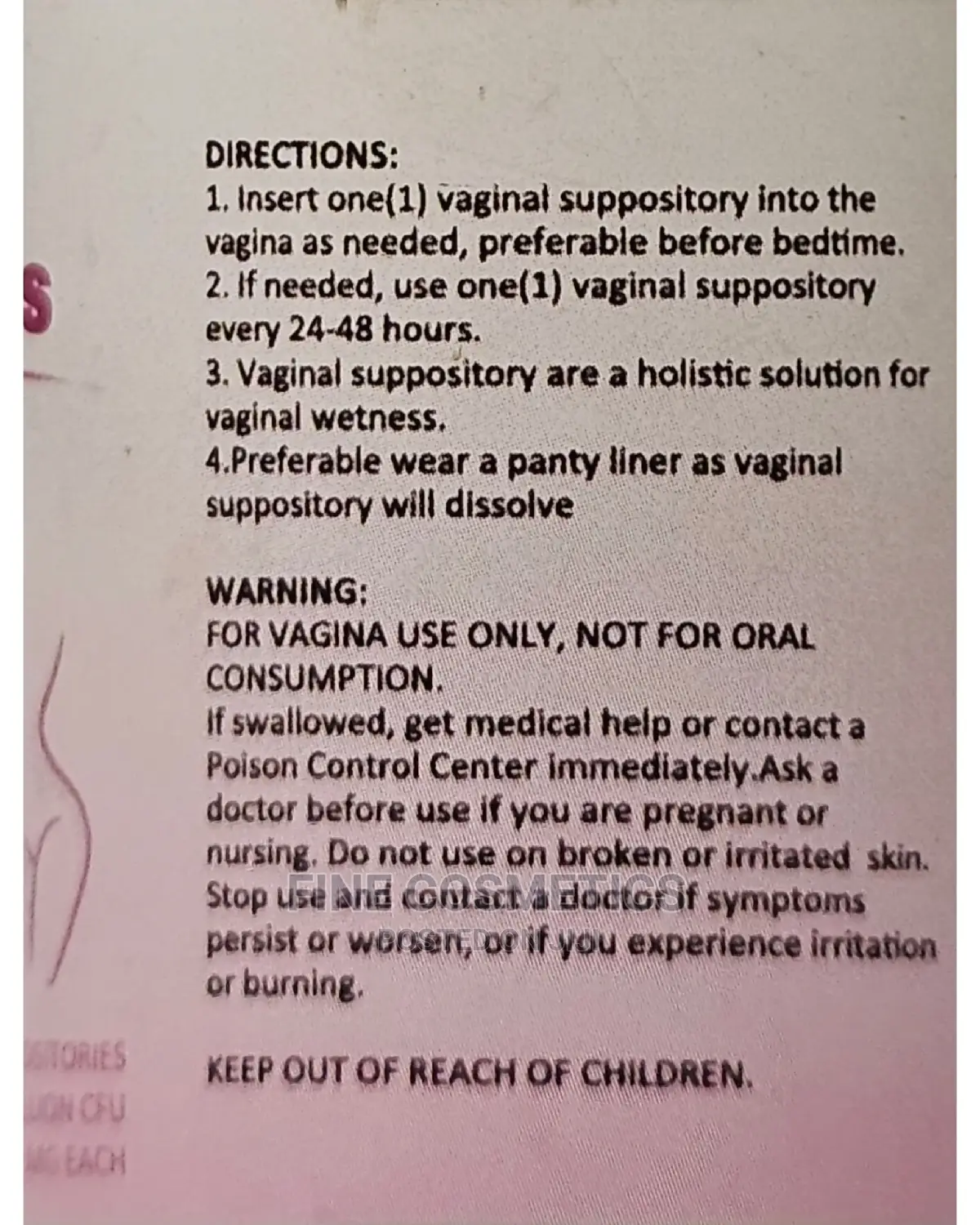Yoni Pops Vaginal Wetness Make It Juicy Lubricant for Drynes