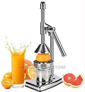 Stainless Steel Manual Lever Fruit Press Orange Juicer