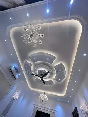 PVC and Gypsum Ceiling