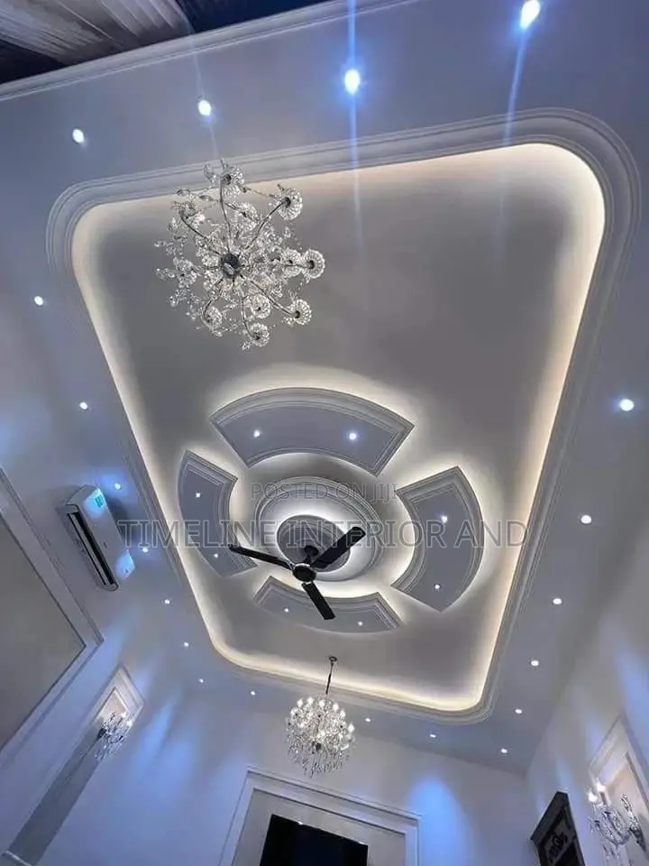 PVC and Gypsum Ceiling