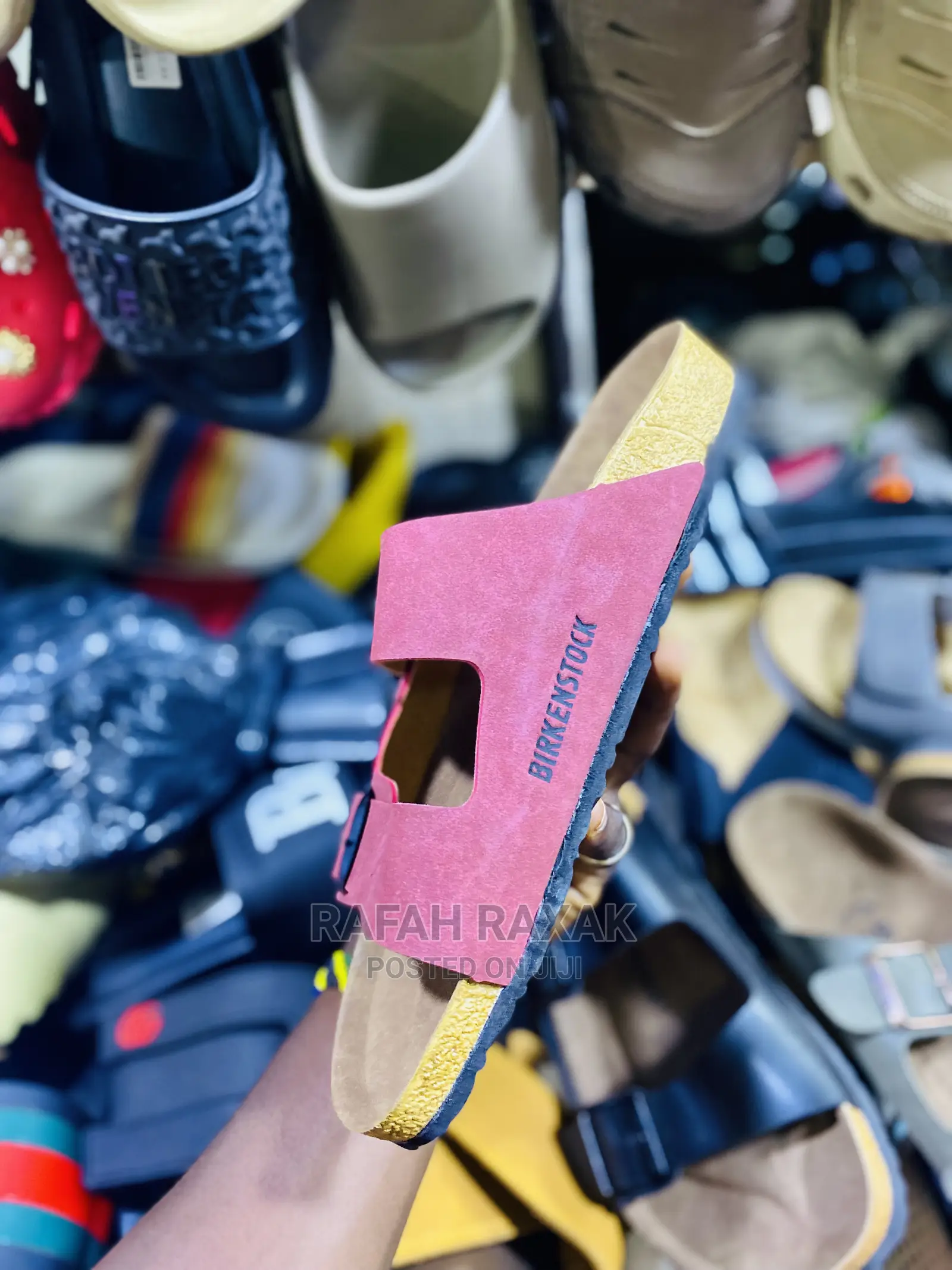 Original Unisex Pink Unisex Birkenstock Sandals