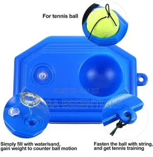 Tennis Trainer Ball, Base Plate Elastic Cord Training Set