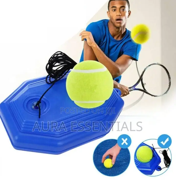 Tennis Trainer Ball, Base Plate Elastic Cord Training Set