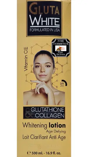 Gluta White USA Glutathione + Collagen Whitening Lotion Big