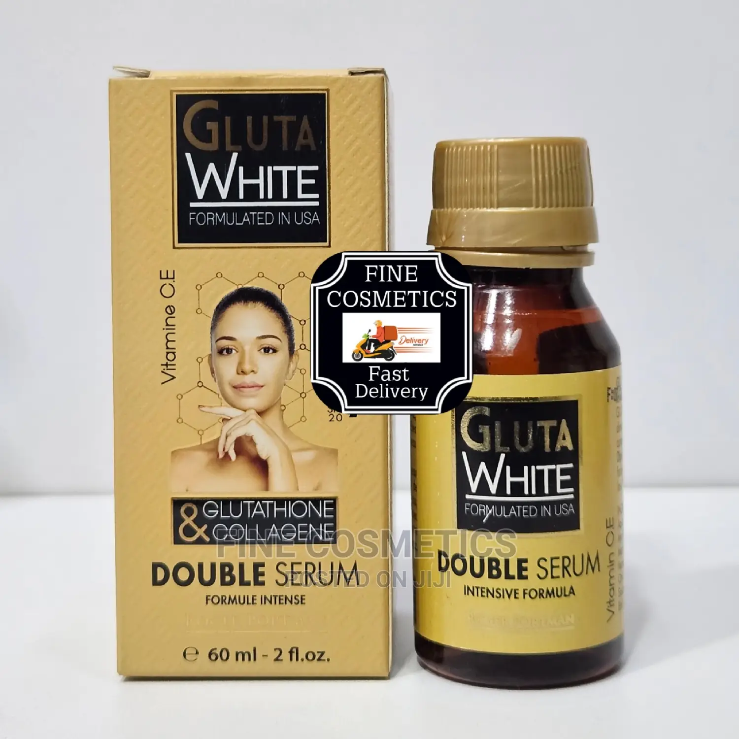 Gluta White USA Formular Set of Lotion Big 500g,Serum + Soap