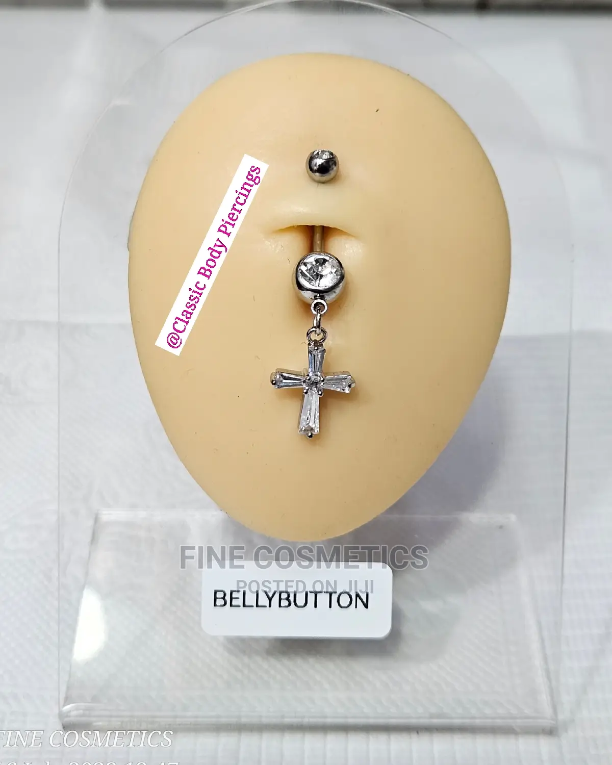 1PC Bellybutton Rings Long Dangle Surgical Steel Navel Rings
