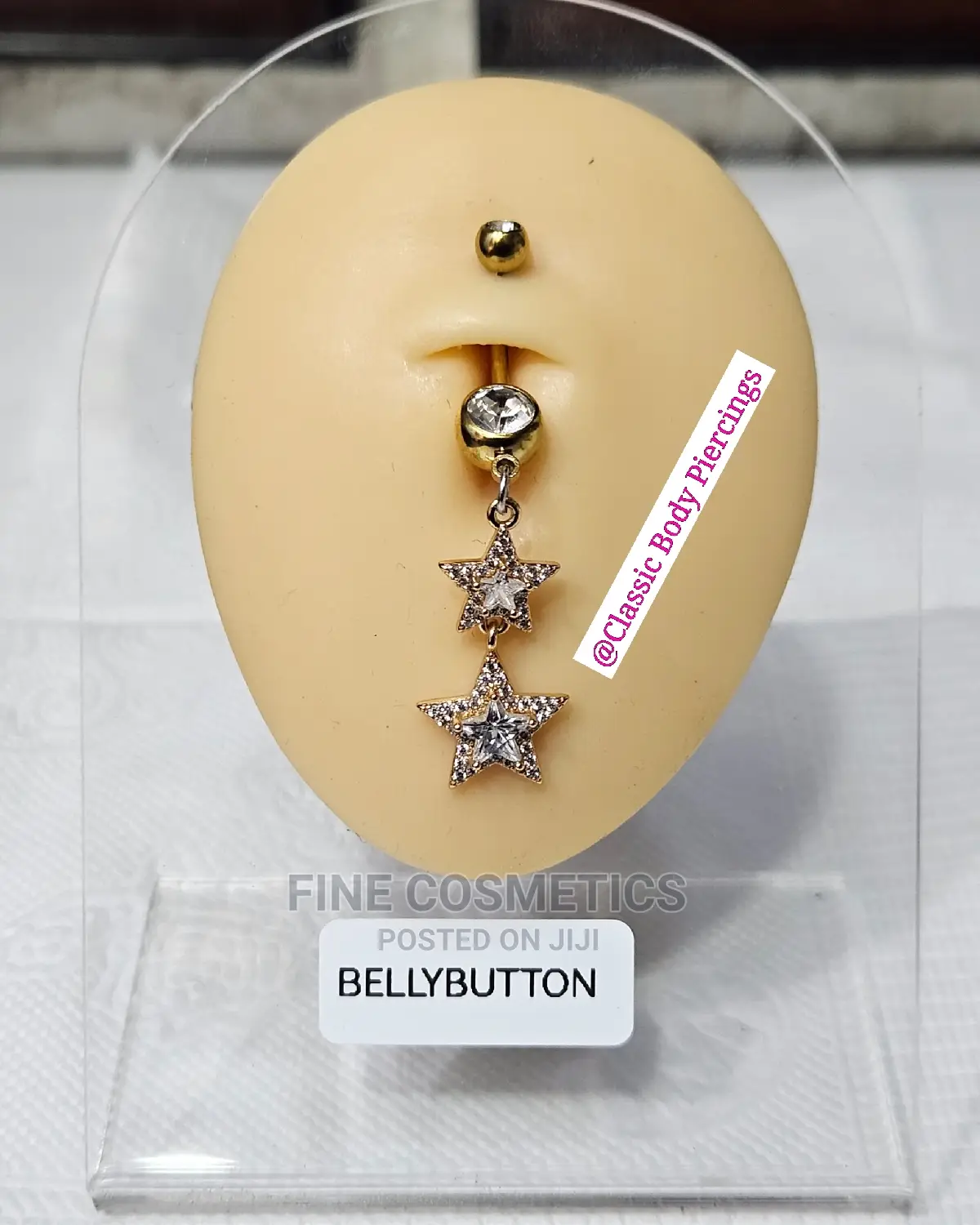1PC Bellybutton Rings Long Dangle Surgical Steel Navel Rings