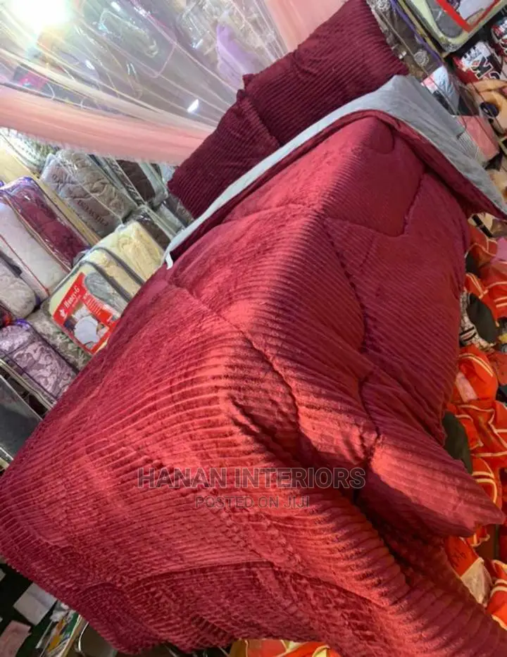 Velvet Heavy Duvet-Maroon