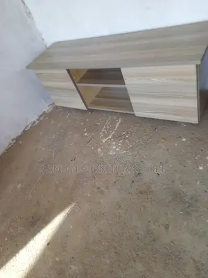 TV Stand in Silver Pine Wood