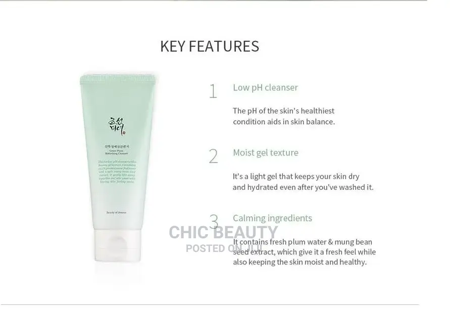 Beauty Of Joseon - Green Plum Refreshing Cleanser