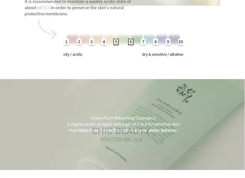 Beauty Of Joseon - Green Plum Refreshing Cleanser