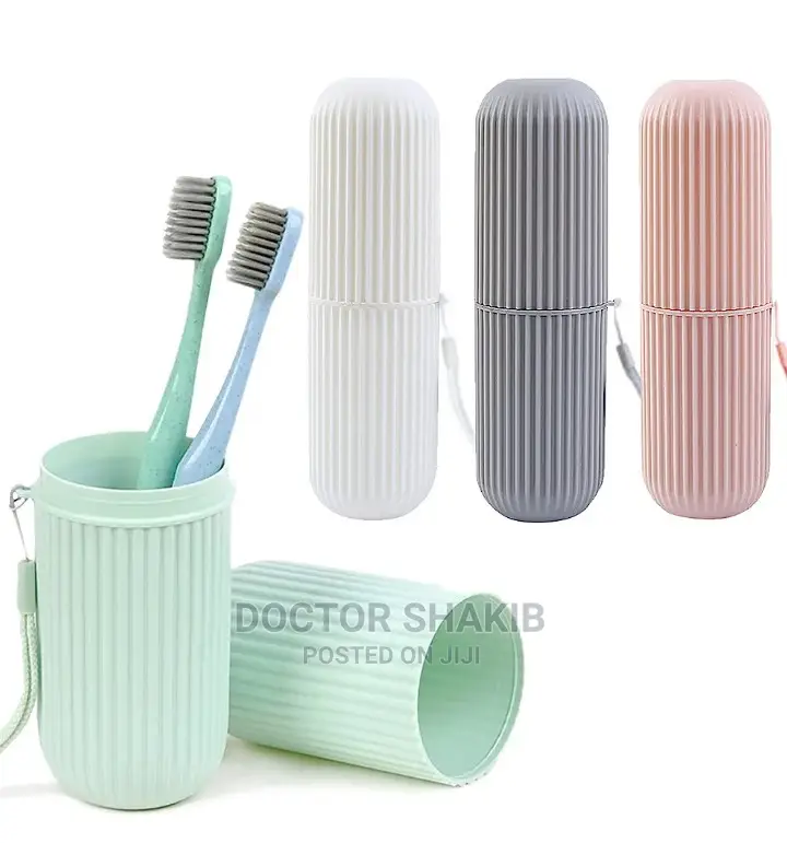 Travel Toothbrush and Toothpaste Holder
