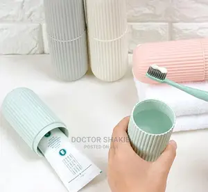 Travel Toothbrush and Toothpaste Holder
