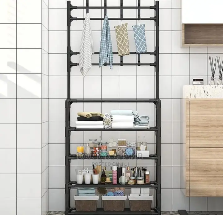 Metallic Shoe Rack