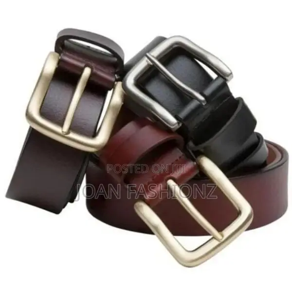 Men's Original Leather Belts-Black,Brown,Coffe Brown