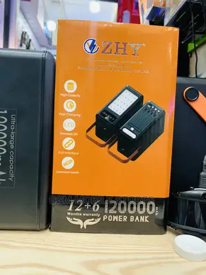 Zhy 120,000mah Heavy Duty Fast Charging Power Bank