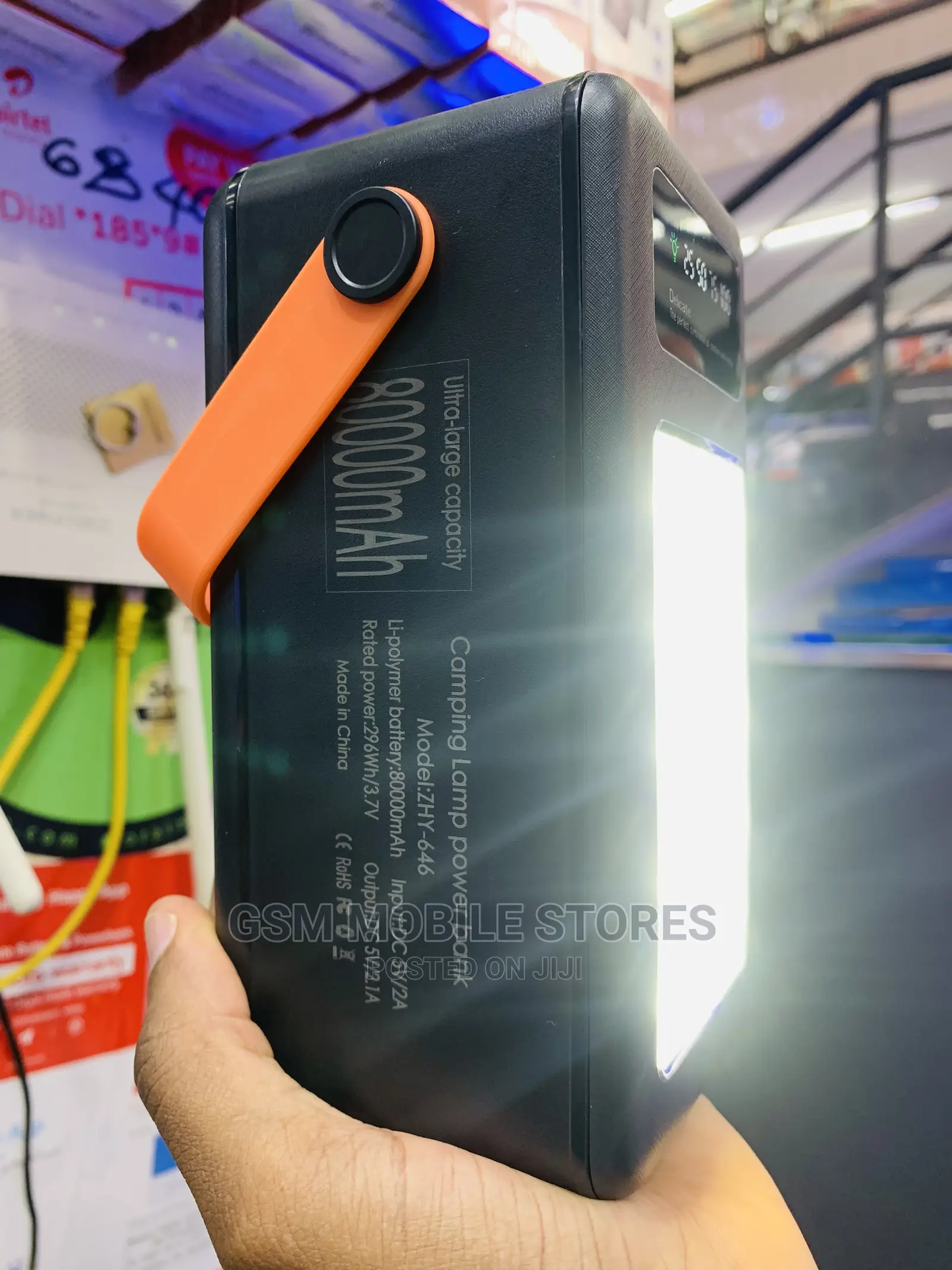 Zhy 120,000mah Heavy Duty Fast Charging Power Bank