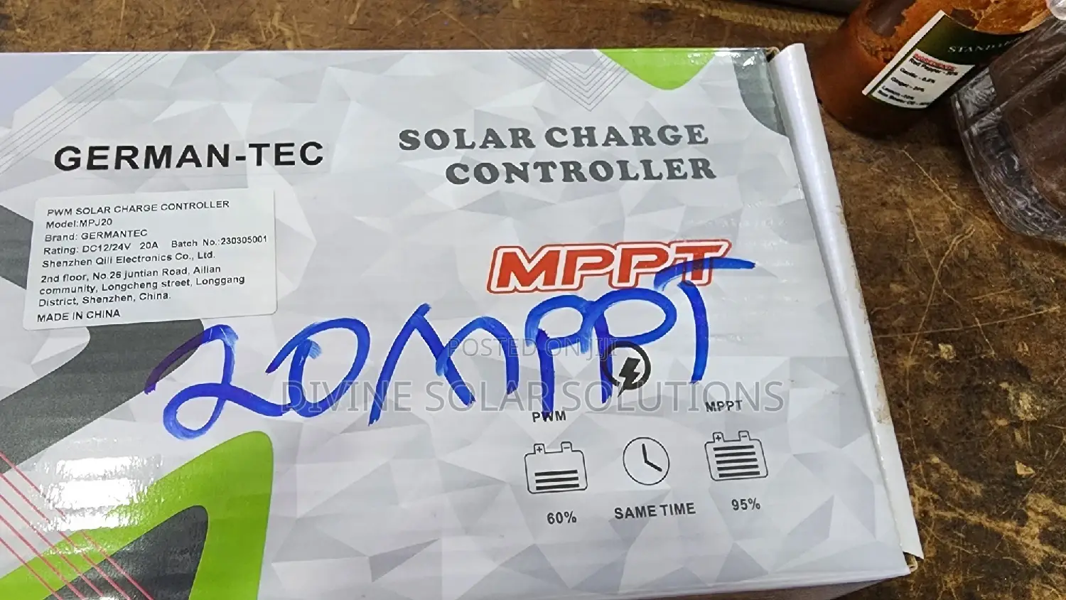 20a MPPT Solar Charge Controller