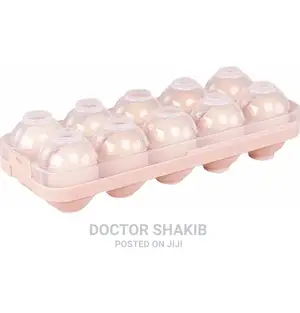 Refrigerator Eggs Storage Container With Lid Plastic
