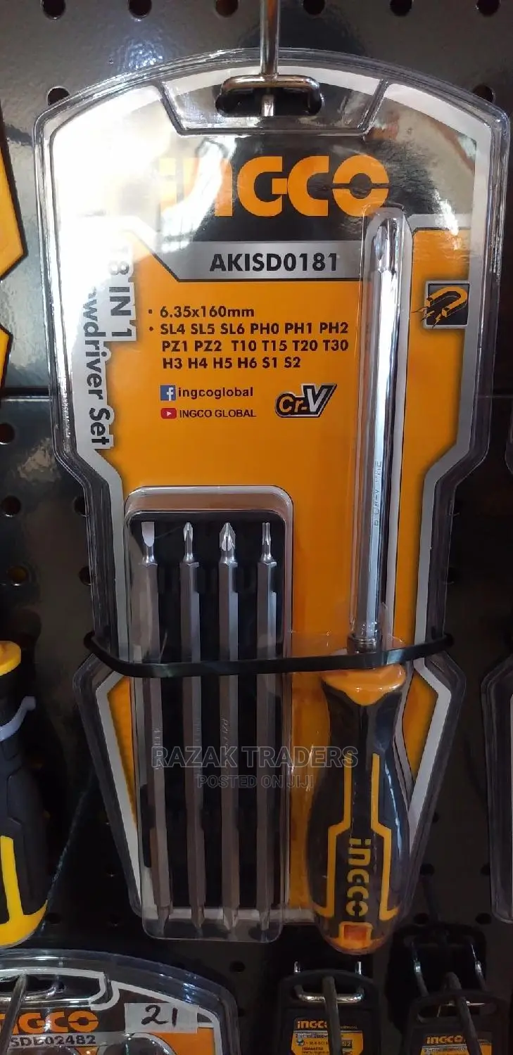 Ingco AKISD0181 18in1 Screwdriver Set