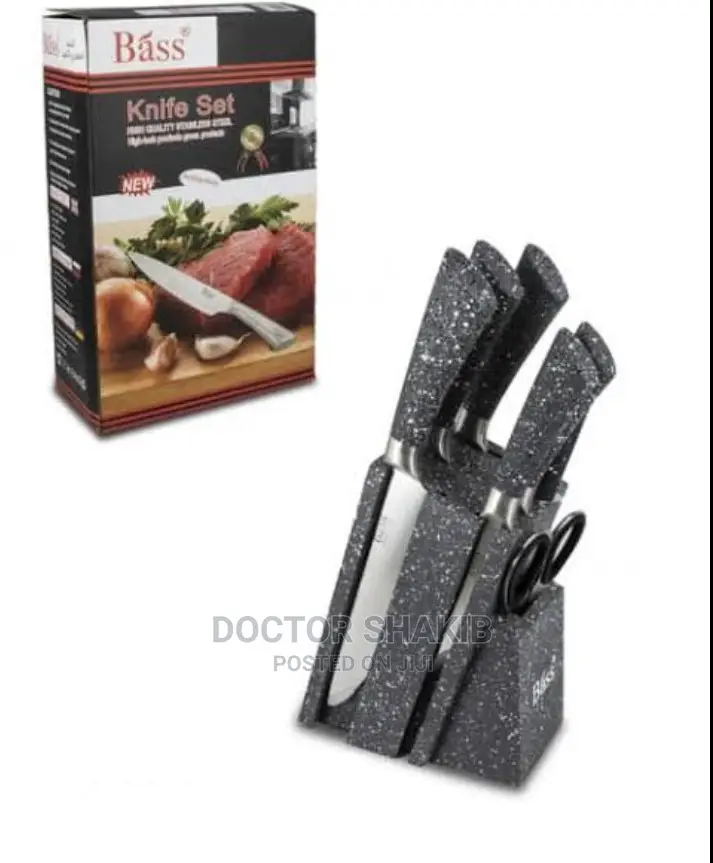 Kitchen-King 7pcs Marble Knives Set