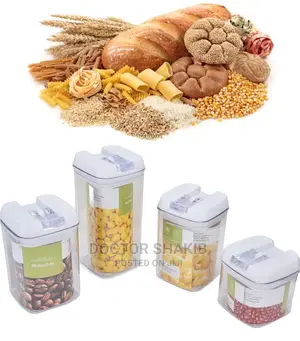 4pcs Air Tight Food Storage Containers