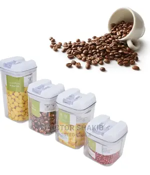 4pcs Air Tight Food Storage Containers