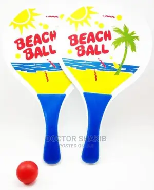 Beach Ball Bat Set (Wood)