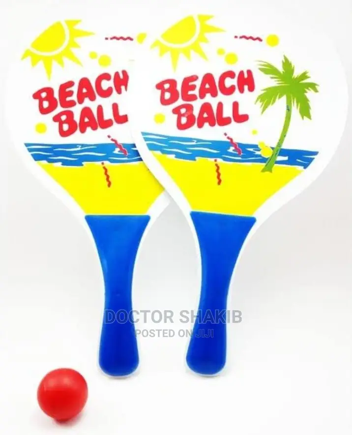 Beach Ball Bat Set (Wood)