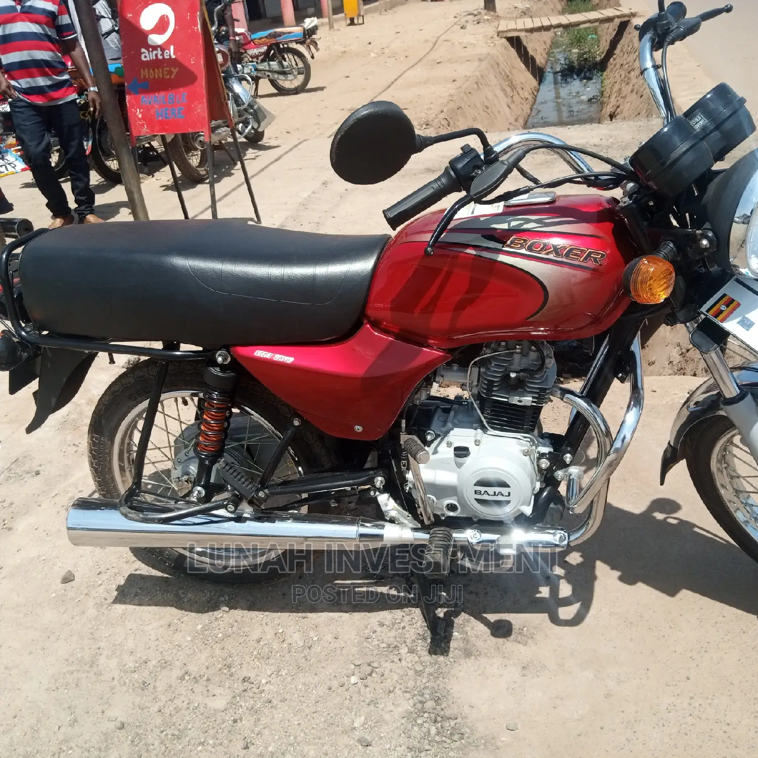 New Bajaj Boxer 2023 Red