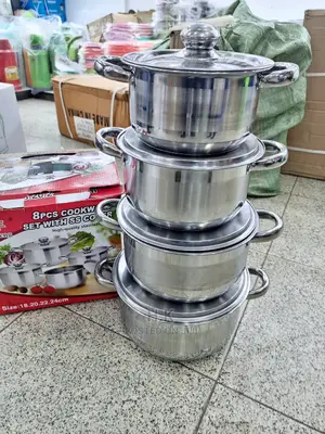 Feng Stainless Steel Dish Set