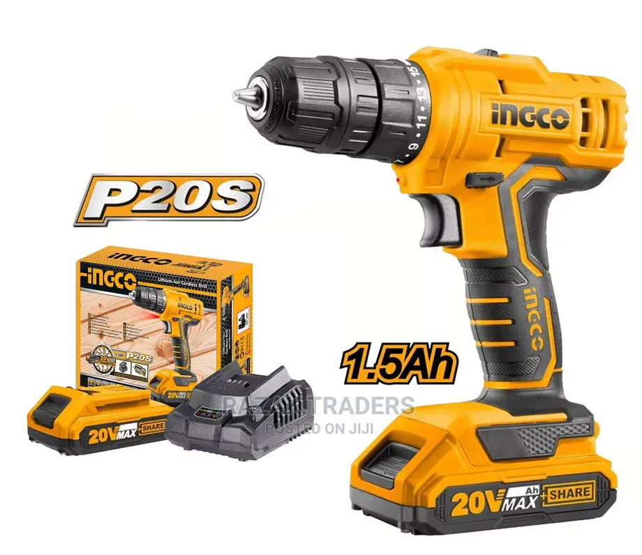 Ingco CDLI20011 20V Cordless Li-Ion Cordless Drill 20V