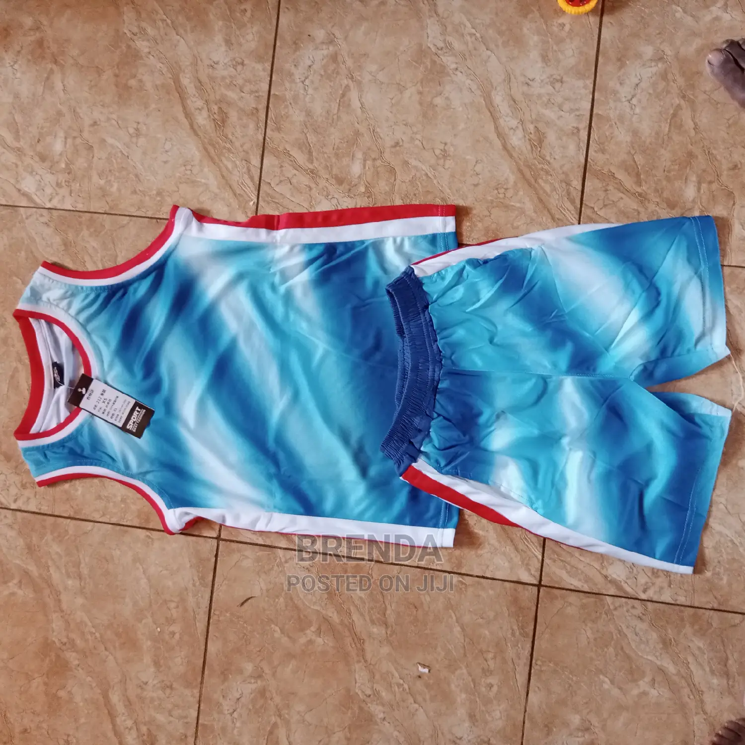 Brand New Kids Plain Basketball Jerseys