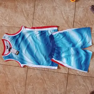 Brand New Kids Plain Basketball Jerseys
