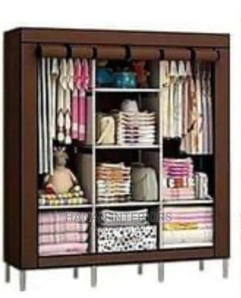 Wooden Wardrobe - Brown