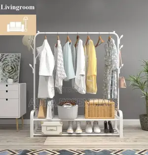 Free Standing Multifunctional Clothes Hanger Rack
