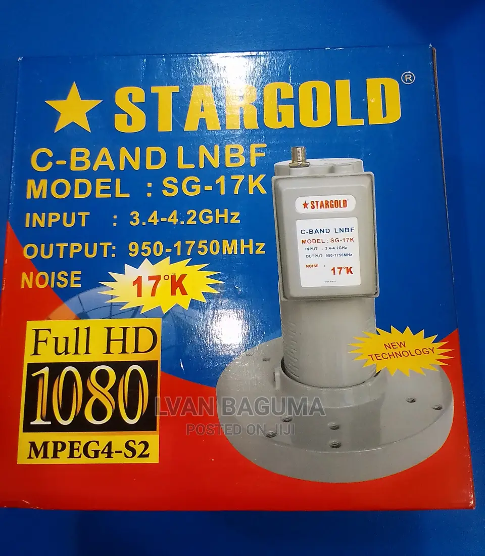 Stargold C Band LNBF Single - SG 