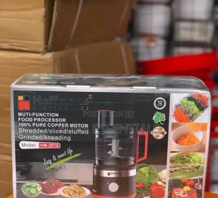 Hoffman's Multifunctional Food Processor
