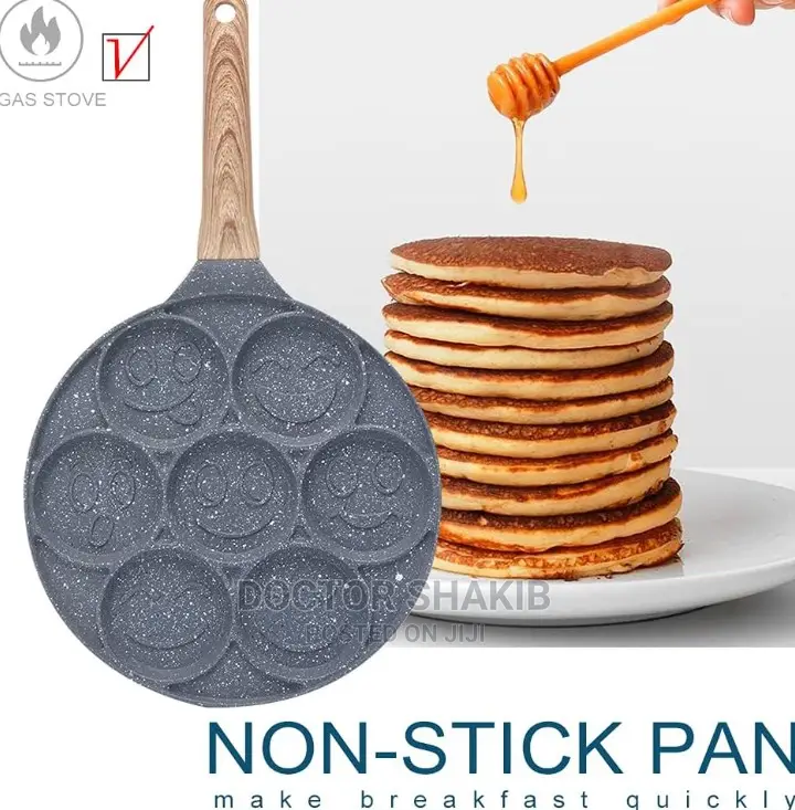 Smiley Face Pancake Pan Maker