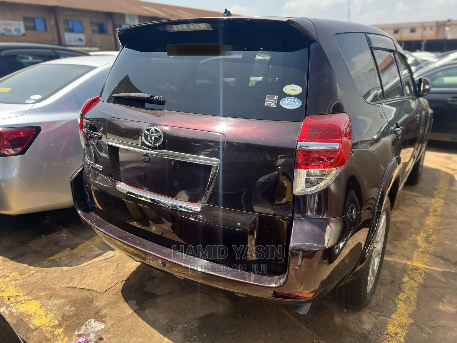 Toyota Vanguard 2010 Burgundy