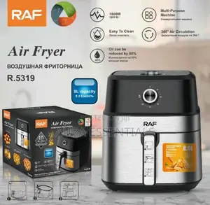 RAF 8L Air Fryer, Single Decker
