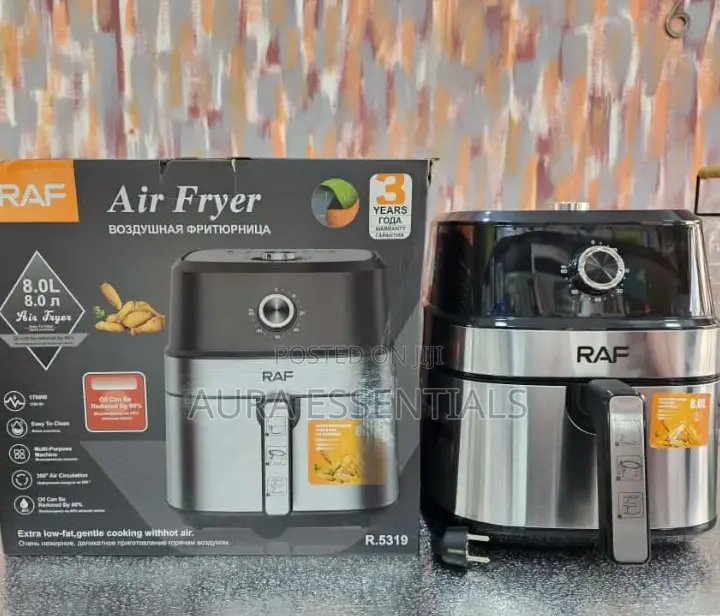 RAF 8L Air Fryer, Single Decker