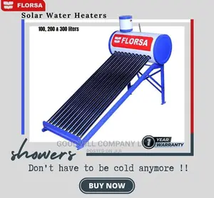 100 Liters Florsa Solar Water Heater