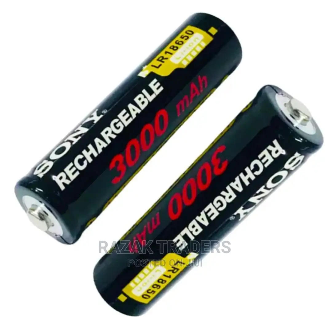 Sony 3.7V Rechargeable Battery LIR18650 3000mah (1PC)
