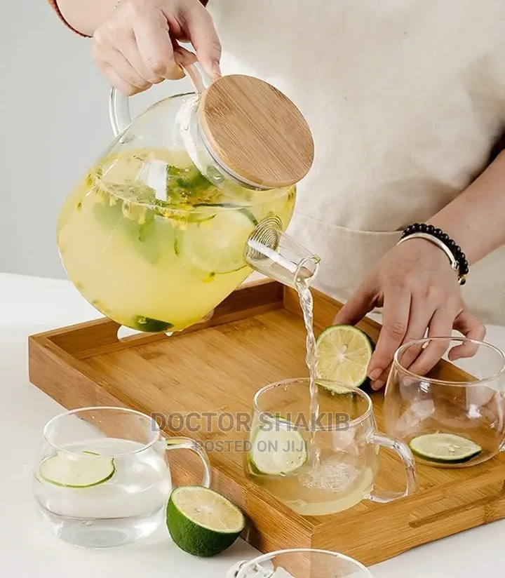 Glass Heat Resistant Tea Pot